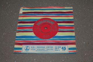The Beatles ‎ Love Me Do Uk Red Parlophine 7 "