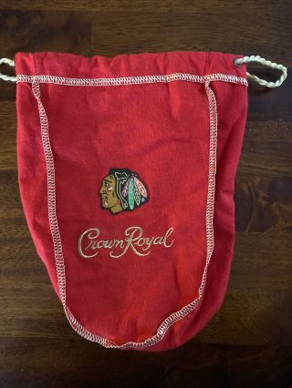 Crown Royal Chicago Blackhawks Limited Edition Pack Bag