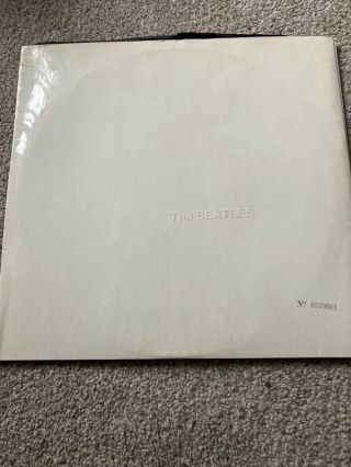 The Beatles White Album Complete Stereo Top Opener Black Inners - 1 Matrix Ex