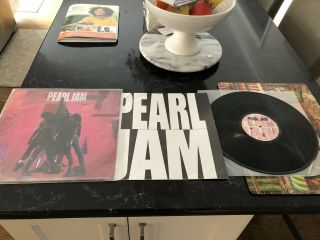 Ten [lp] By Pearl Jam (vinyl,  Aug - 1991,  Epic Associated) Vg,