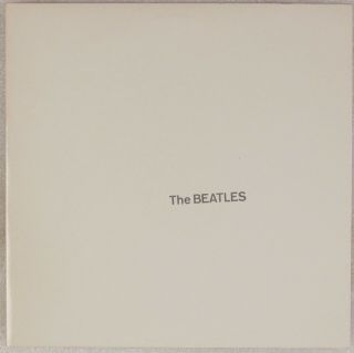 The Beatles: White Album Us Capitol White Vinyl 2x Lp W/ Posters Sebx - 11841