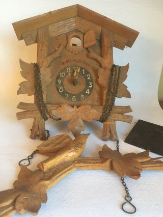 Wein Austria Cuckoo Clock 1870 