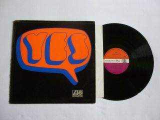 Yes S/t Debut 588 190 Vg/vg - 1969 Uk 1st Press Prog Vinyl Lp,  Insert