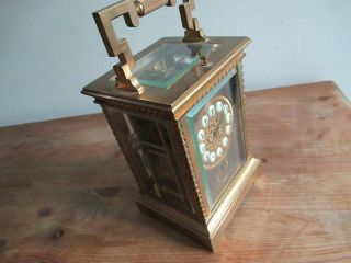 Camerden & Forster Carriage Clock – 1/4 Repeater & Alarm Clock - N York