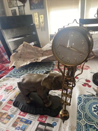 Antique Mystery Clock Junghans Rare Japan Circa 1900