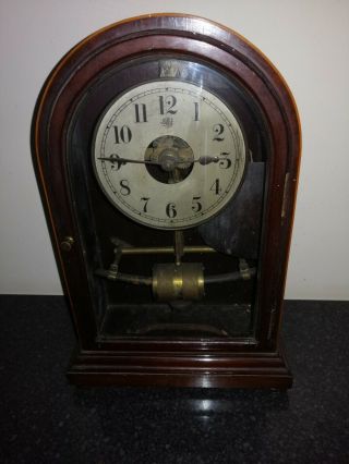 Dome Top,  Bulle Mantle Clock,  Serial 61676 Circa 1927,  For Restoration.