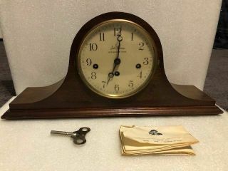 Vintage Seth Thomas 8 Day Westminster Chime Mantle Clock - 89