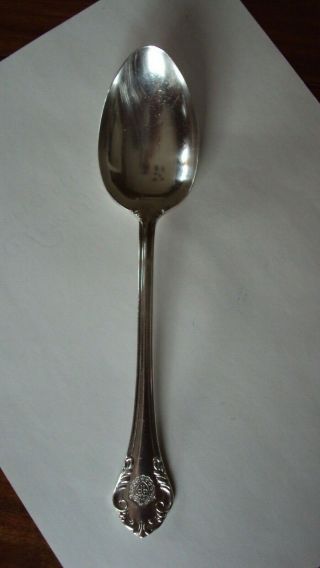 Plaza Hotel,  York,  Silver Plate Serving Spoon