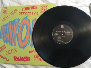 Punk O Rama Comp Vol 1 1994 Vinyl Epitaph Nofx Pennywise Rancid Offspring Rare