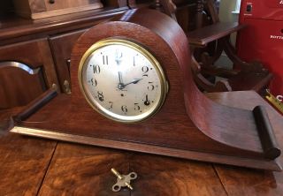 Seth Thomas Sentinel - 1920’s Antique Mantle Clock 20x9.  5x5.  5” Chimes