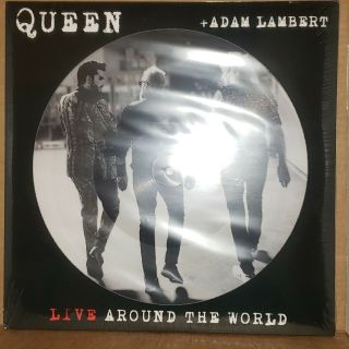 Queen Adam Lambert Live Around The World 2lp Picture Disc Vinyl Ltd.  Ed.  Xx/2020