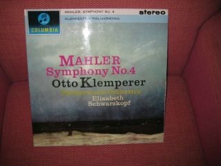 Mahler No.  4 Klemperer Columbia Sax 2441