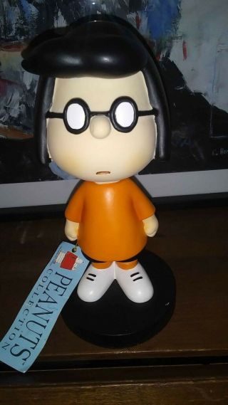 Marcie From Peanuts Bobblehead By Westland Rare Item No.  8160 Great Collectible