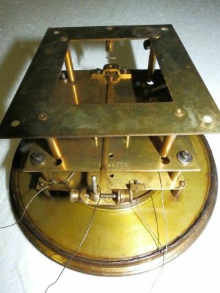 OLD GUSTAV BECKER WALL CLOCK MOVEMENT FOR 2 WEIGHTS INCLUDET TONE STICK 3