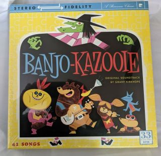Banjo Kazooie Vinyl Record Box Set Soundtrack 4xlp Rareware In Hand
