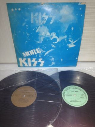 Kiss - Alive Unique Korea 2 Lp Vinyl Green Monochrom Cover Different Labels