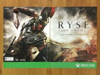 Ryse: Son Of Rome Xbox One 2013 2 - Page Print Ad/poster Official Video Game Art