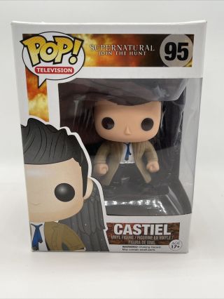 Funko Pop Television 95 Supernatural Castiel With Wings Figure