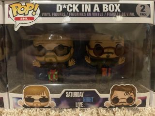 Funko Pop Snl Dick In A Box 2 Pack - Saturday Night Live
