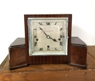 Antique / Vintage Northern Goldsmiths Company Westminster Chime Clock Rare