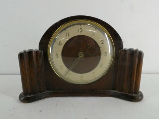 Vintage Smiths Wooden Mantel Clock F13