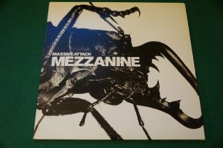 Massive Attack - Mezzanine 2x12” Lp 1998 Rare Vinyl Europe Press Circa / Virgin