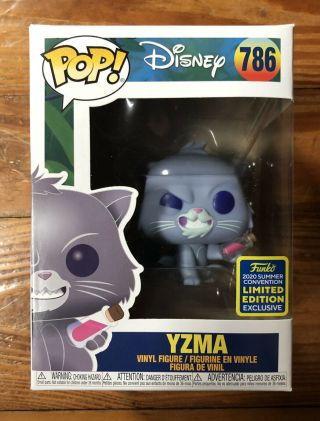 Funko Pop Disney Emperors Groove Yzma As Cat 2020 Sdcc Shared Exclusive