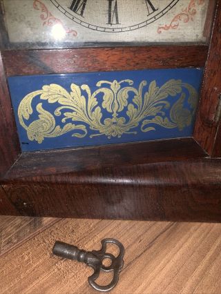 Antique Annsonia Mantle Clock Brass And Copper Company 3