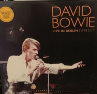 David Bowie - Live In Berlin 1978 Bowie Is Ltd Edition Orange Vinyl Still