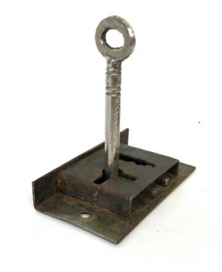 Flush Antique Longcase Long Case Grandfather Clock Lock And Key : A02