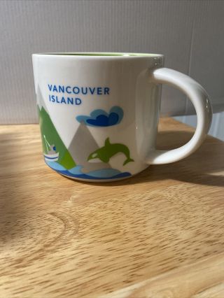 Starbucks You Are Here Vancouver Island Ceramic Coffee Mug (2015)