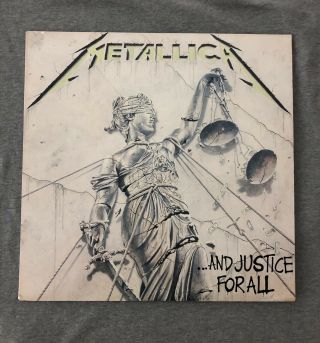 Metallica And Justice For All Record Vinyl
