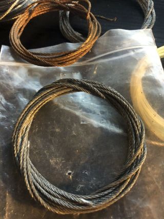 Large Quantity Of Steel Copper And Other Gut Line For Clocks 2