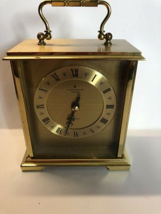 Junghans Meister Heavy Brass Carriage Clock 2