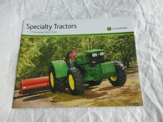 John Deere 5083 5093 5101 5095 7330 En Specialty Tractor Brochure 32 Pages
