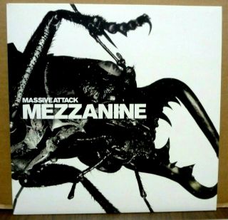 Massive Attack Mezzanine 2 - Lp 1998 Europe Press Circa/virgin -
