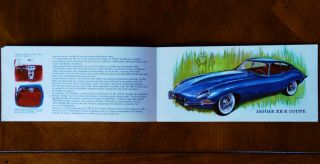 Jaguar 3.  8 Liter Us Range Brochure Prospekt,  1961