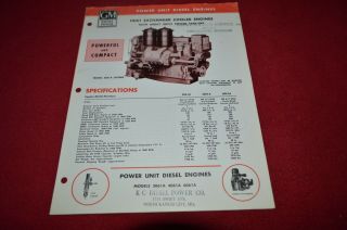 Detroit Diesel Engine Series 71 Power Unit Dealers Brochure Amil12 Ver3