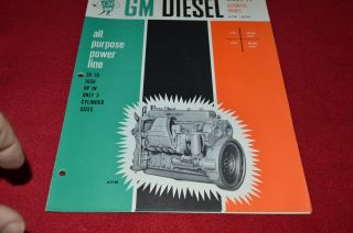 Gm Detroit Diesel 4 - 71e 6 - 71e Engine Dealer 
