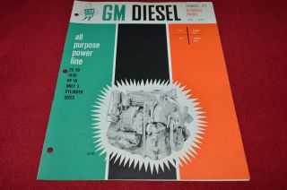 Gm Detroit Diesel 4 - 71 3 - 71 Engine Dealer 