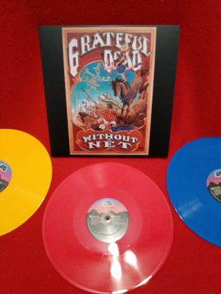 The Grateful Dead 3xlp " Without A Net " (vinyl Me Please 2020/wb 180gcolor Vinyl)
