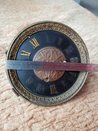 French clock dial 5 