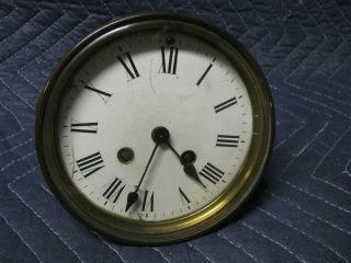 FRENCH MANTLE CLOCK MOVEMENT JAPY FRERES 2