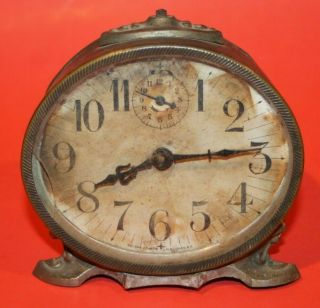 Antique 1908 Haven Clock By Lh Starkey -