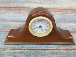 Vinage Wooden Mantle Clock The London Clock Co Made In Taiwan