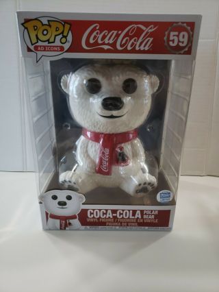 Coca - Cola Polar Bear (10 - Inch) - Pop Ad Icons 59 Funko Shop Exclusive