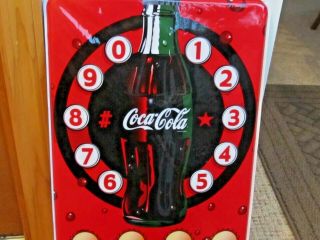 COKE Coca - Cola Poster Telephone Speaker Phone Wall Hanging 12 