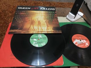 Queen.  Live Killers.  1st Press.  1979.  2 Lps.  Vinyl Record