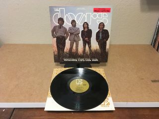 The Doors - Waiting For The Sun - Vinyl Lp Album 1968 Unipak Hype Sticker