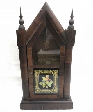 Antique Haven “gothic” Steeple Clock Case